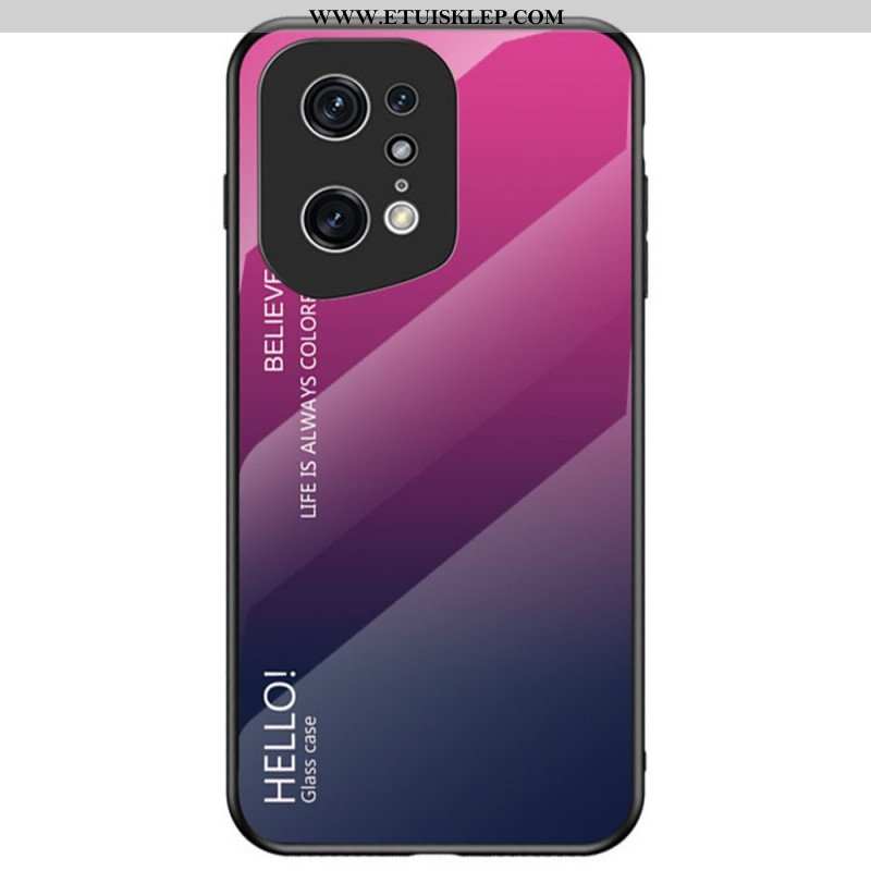 Etui do Oppo Find X5 Pro Szkło Hartowane Witam